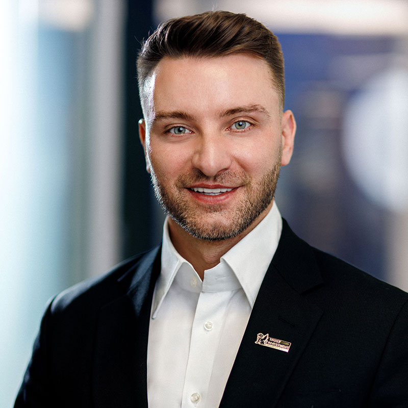 Patryk Barucha, prezes zarządu Trust Investment SA